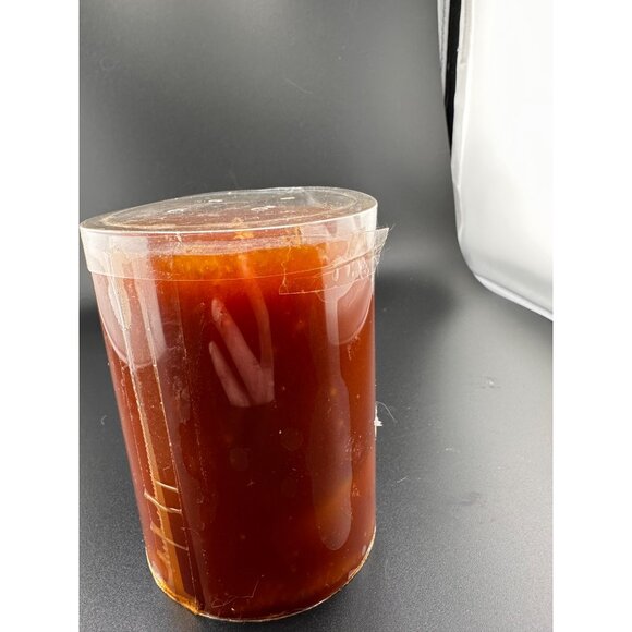 Chesapeake Bay Caramel Pecan NOS NWT hand poured pillar candle 4x3 RARE Vtg - Picture 5 of 6